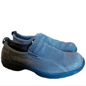 Route 66 Slipon Shoes 10 Leather Brown Nonskid Nonslip Work Wear Nurse S…